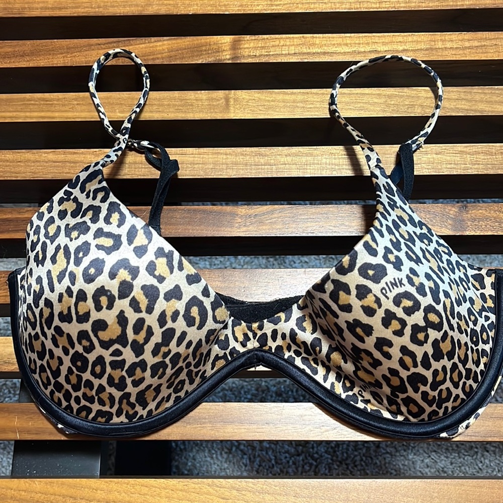 Victoria’s Secret PINK Cheetah Print Bra 34C
